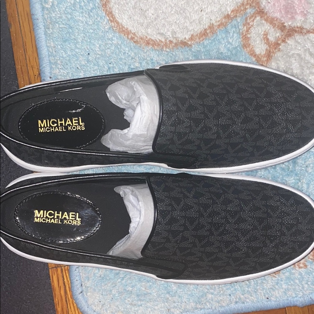 Michael Kors Women’s Black Slip-On Shoes